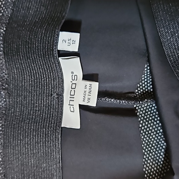 Chico's Pull on Juliette Pont Pants - Size 12 - Picture 3 of 8